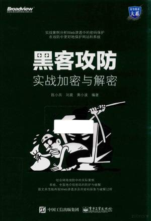 黑客攻防 实战加密与解密 (陈小兵，刘晨，黄小波编著).pdf 封面